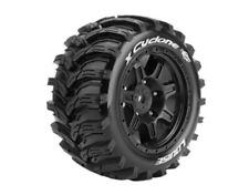 Louise X-Cyclone Monster Truck Reifen auf Felge schwarz für X-Maxx #LOUT3298B