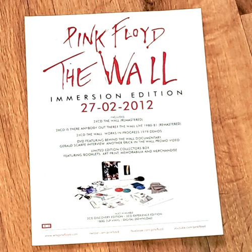 Pink floyd the wall immersion - wall,