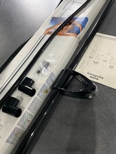 Hansgrohe Unica’ D Brausestange mit Schlauch in Schwarz , 90er Jahre ,  Rarität