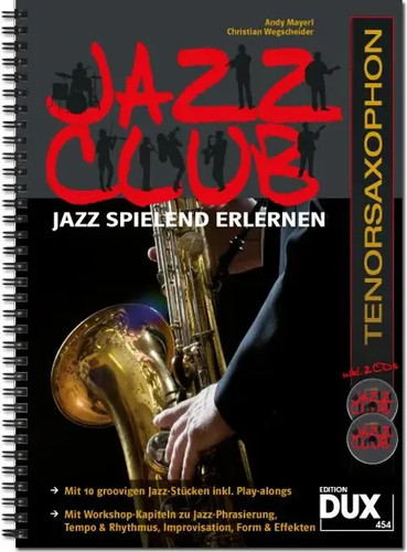 Jazz club tenorsaxophon mit - jazz,