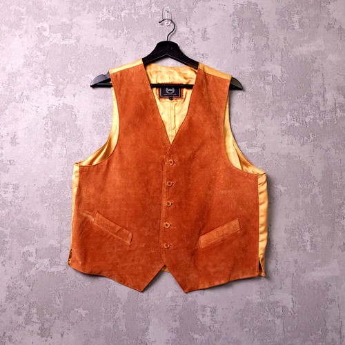 Bhs wildleder lederweste - wildleder,
