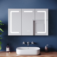 Spiegelschrank 90x60cm mit LED