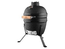 GRILLMEISTER Mini-Keramikgrill, für Holzkohle, schwarz - B-Ware neuwertig