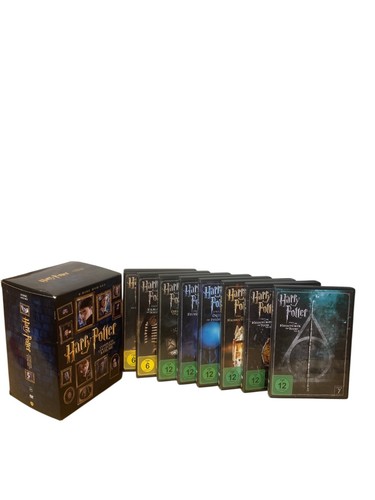 Harry potter dvd box complete - potter,