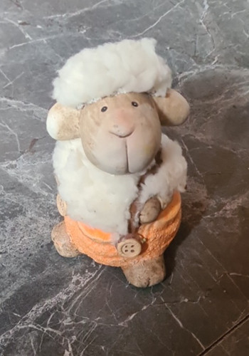 Schaf oster deko aus - oster, keramik
