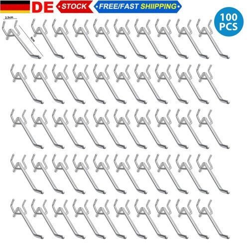 100stk lochwandhaken 25mm - 100stk,
