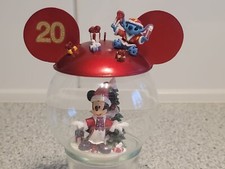 20Jahre Disneyland Paris Mickey Mouse Weihnachtsornament, Weihnachtskugel