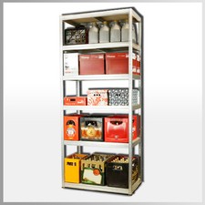 Metallregal Kellerregal Schwerlastregal Breite 150 cm/ alle Tiefen/ verzinkt HZZ