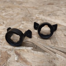 BMW E30 LWR Leuchtweitenregulierung Halter Stellmotoren 2x Hella Bosch