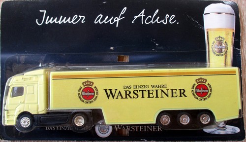 Modellauto warsteiner - modellauto,