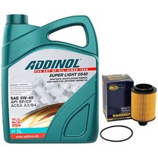 Motoröl Set 5W-40 Addinol 5