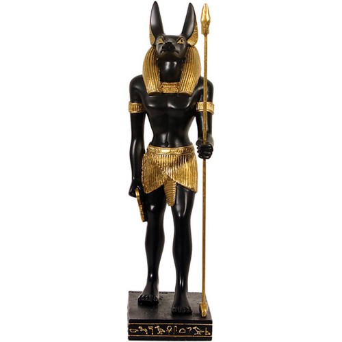 ägyptischer anubis stehend - anubis,