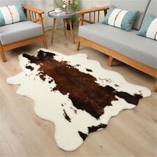 Mod Kuhfell Teppich Fellimitat Rinderfell Kunstfell Wanddeko Cowhide Fellteppich