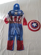 Captain America Kinderkostüm Grösse 5-6 Jahre