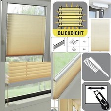 Plissee Faltrollo Anschrauben Jalousie Montage zum Bohren in der Glasleiste