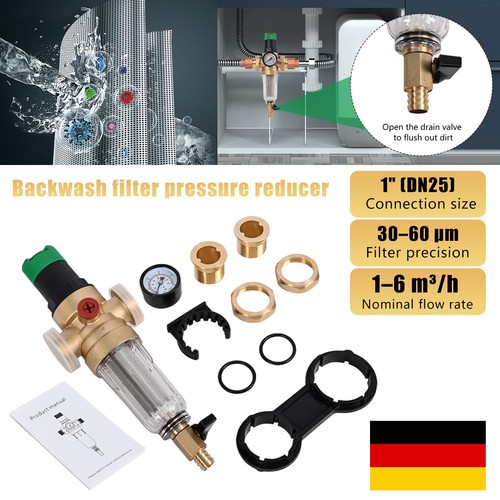 Rückspülfilter druckminderer - rückspülfilter,