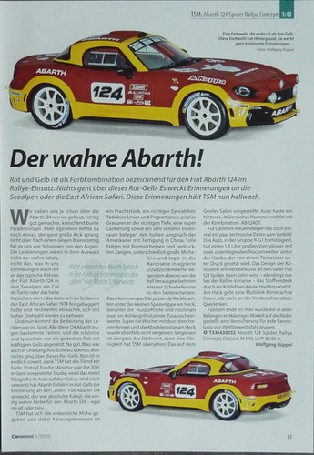 Fiat abarth 124 spider - 124, in