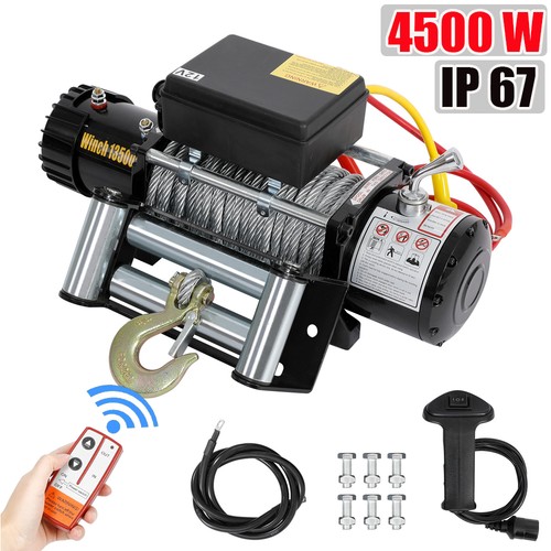Ip67 elektrische seilwinde 12v - seilwinde,