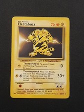 Pokémon Karte • Elektek • Base Basis Set • 20/102 • Englisch