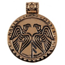 Bronze wikinger anhänger - bronze,