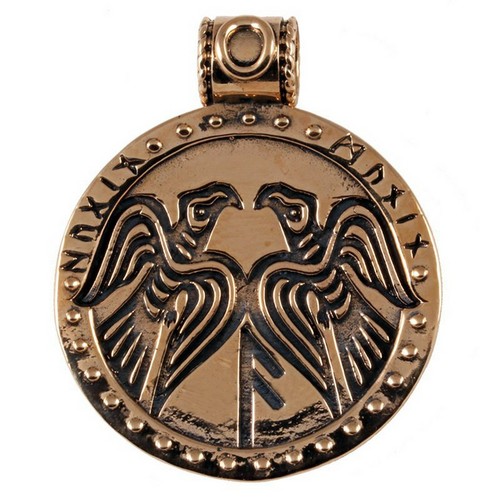 Bronze wikinger anhänger - bronze,