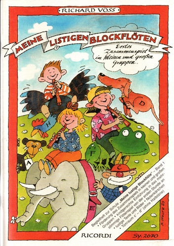 Meine listigen blockflöten - listigen, f