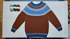 Klassischer Islandpullover