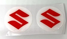 2x Suzuki Logo Schutz Gel 3d