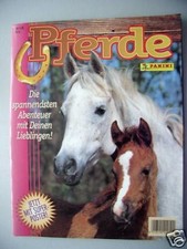 Sammelbilderalbum Pferde 1995 Panini komplett