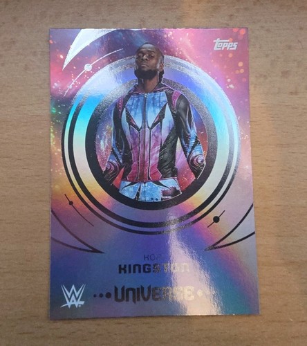 Wwe card kofi - kingston, topps