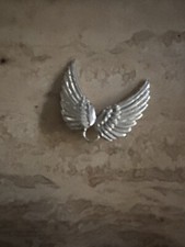 Charm Carrier Flügel Silber