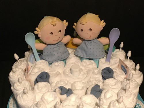 Windeltorte für zwillinge mit - für,