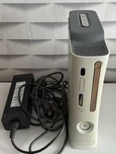 Microsoft Xbox 360 Konsole Weiß voll funktionsfähig mit Scart Kabel