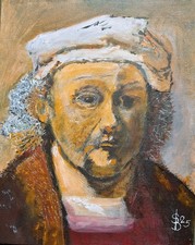 Kunst, Acrylgemälde Original