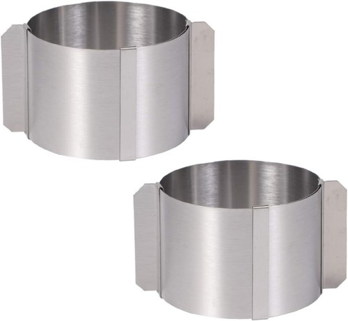 Verstellbare edelstahl mousse - edelstahl,