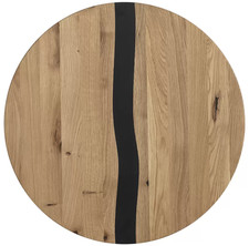 Tischplatte Epoxid Eiche