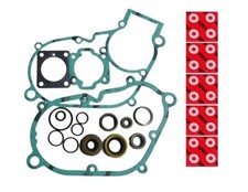 Dichtung und Lagersatz NSU Quickly Motor Dichtungssatz 3 Gang m. Krümmerdichtung