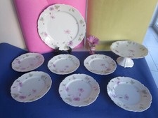 Tellerset mit Fußschale