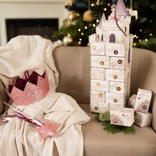 Adventskalender Rapunzels Turm | Bastelset DIY | selbstbefüllen oder mit Füllung