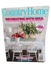 Country Home Zeitschrift Februar 2001 Landhausstil Deko Cottage Küche