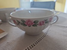 Eschenbach Suppentasse Rose Bavaria Porzellan Vintage Tasse 