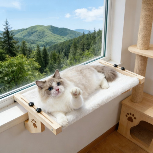 Fenster katzenhängematte - fenster,
