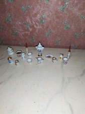 Nostalgie Porzellan Teile Deko Puppenhaus-Puppenstube 1:12