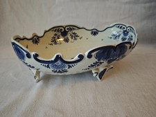 Gilde Original Delft 32117 Bleson Keramikschale Handgemalt Blumenmotiv