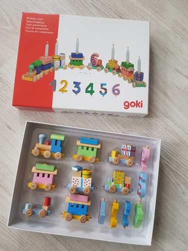 Goki geburtstagszug aus holz - goki,