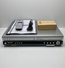 Panasonic DMR-ES35V VHS DVD Recorder + BA + FB + SCART auf HDMI Adapter
