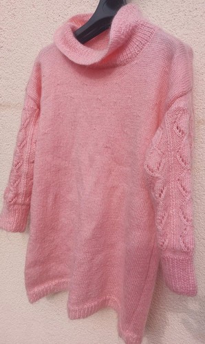 Mohair pullover rosafarben - mohair,