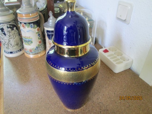 Schöne große deckelvase von - schöne,