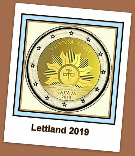 Euro gedenkmünze lettland - 2,