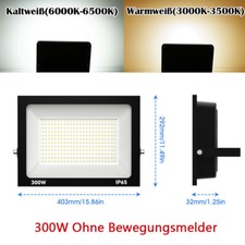 10W-500W LED Strahler Fluter Scheinwerfer Außenleuchte Flutlicht Außen Garten DE